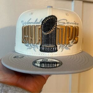 Los Angeles Dodgers New World Series Champions 2024 Parade SnapBack Cap